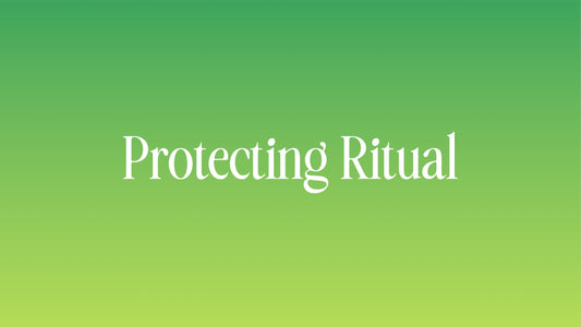 En ritual som skyddar och skapar en säkert plats i och omkring dig