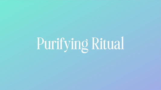 En ritual för att på djupet rena människor och platser från negativa energier