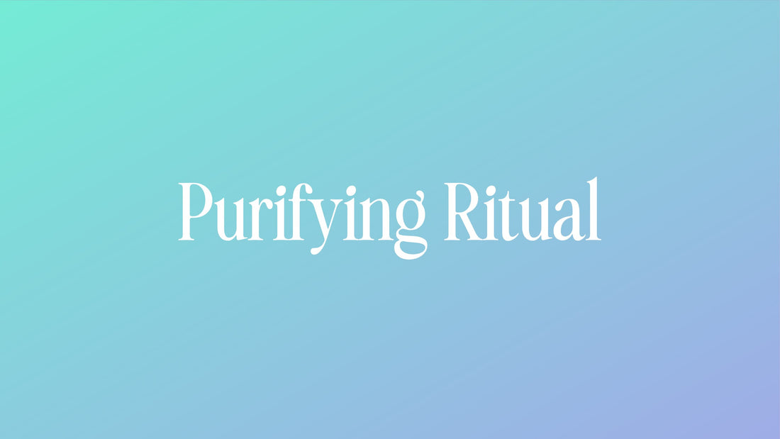 En ritual för att på djupet rena människor och platser från negativa energier