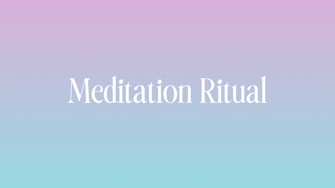 En ritual som förbereder inför meditation och fördjupar din medvetna närvaro