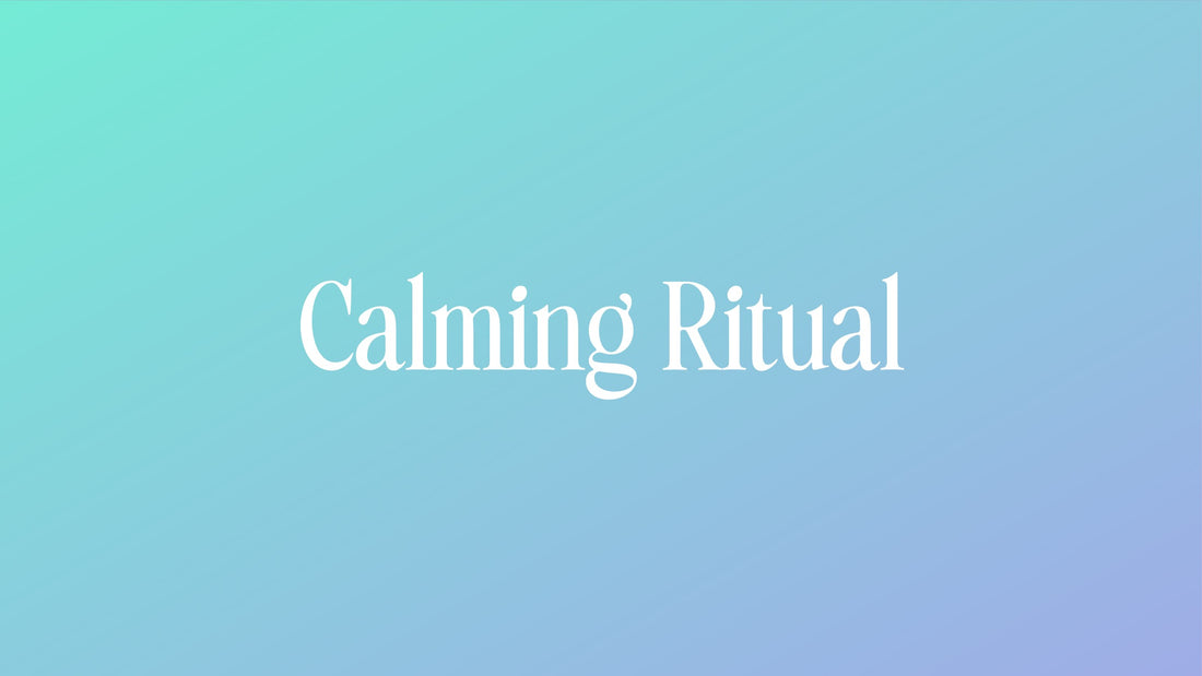 En ritual som guidar till inre lugn, stillhet och avslappning
