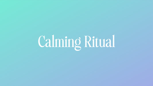 En ritual som guidar till inre lugn, stillhet och avslappning
