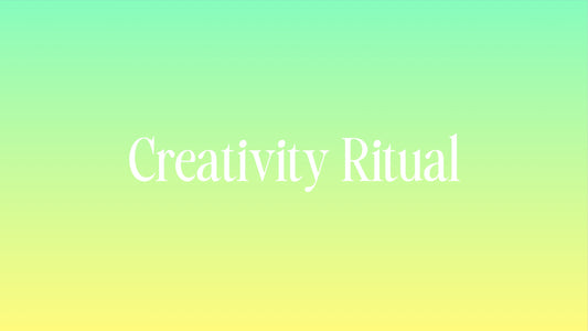 En ritual för ökad kreativitet och lekfullhet 