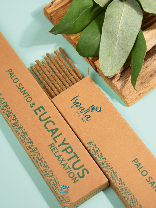 Palo Santo & Eucalyptus Incense Sticks Ispalla