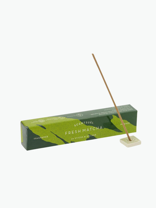 Matcha Green Tea Incense Sticks Nippon Kodo