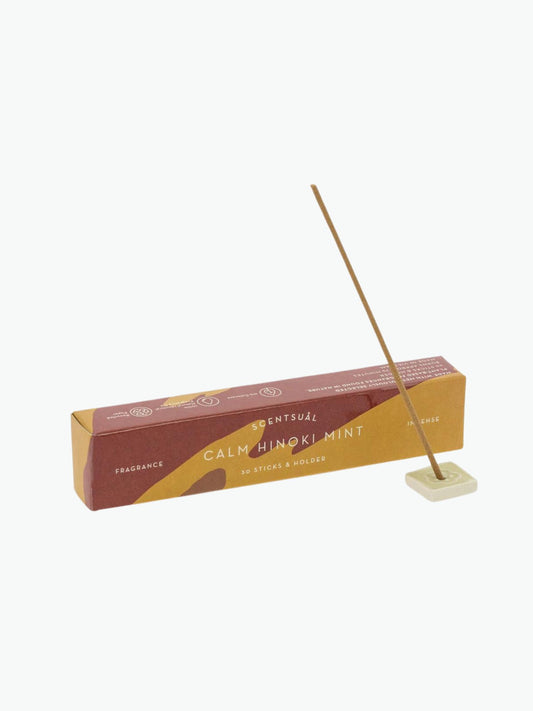 Calm Hinoki Mint Incense Sticks Nippon Kodo