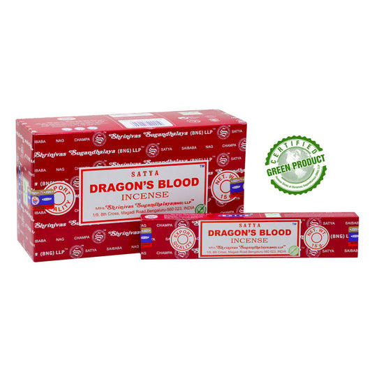 Dragon Blood Incense Sticks Satya