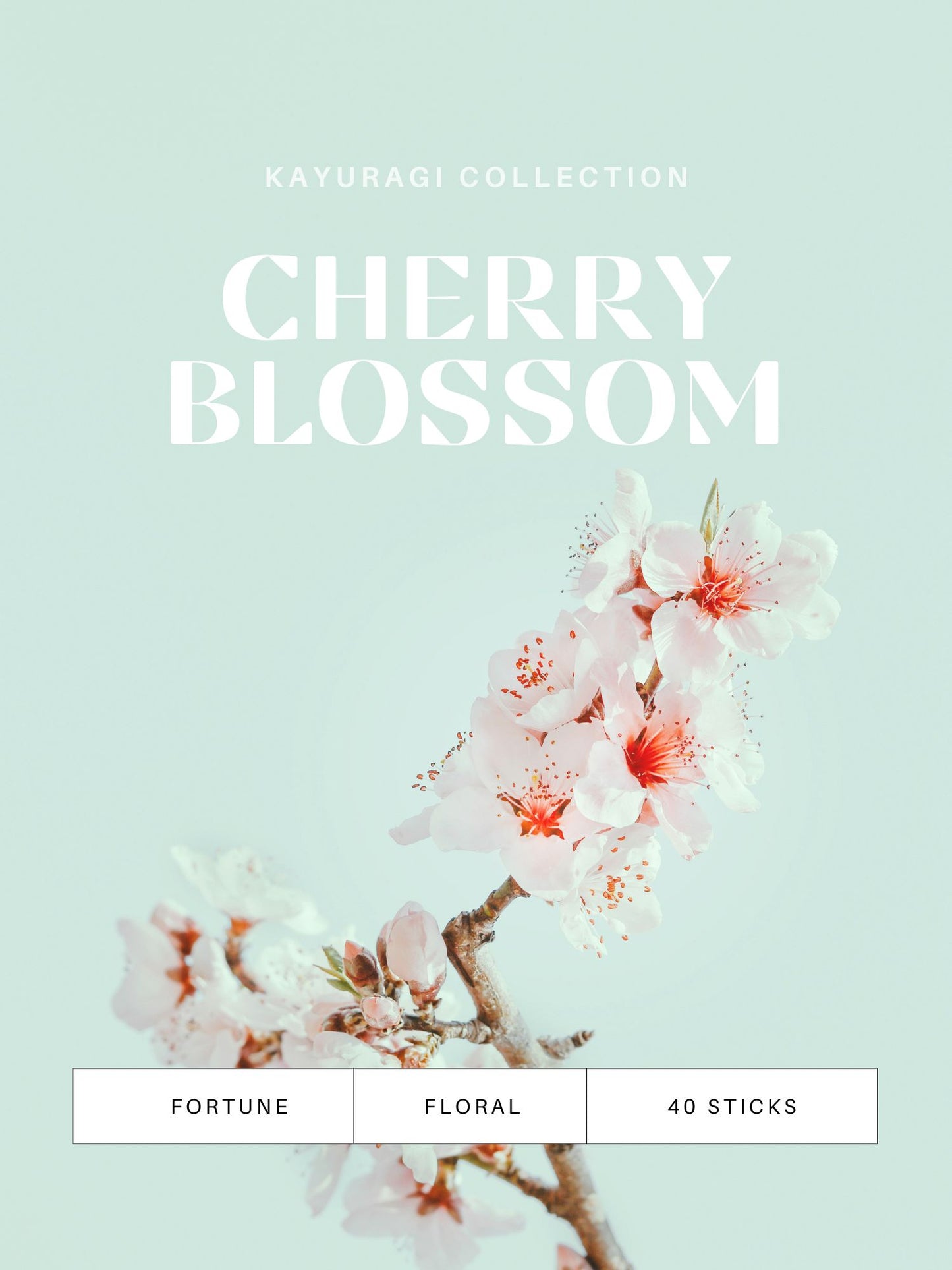 Cherry Blossom rökelsepinnar Kayuragi Nippon Kodo