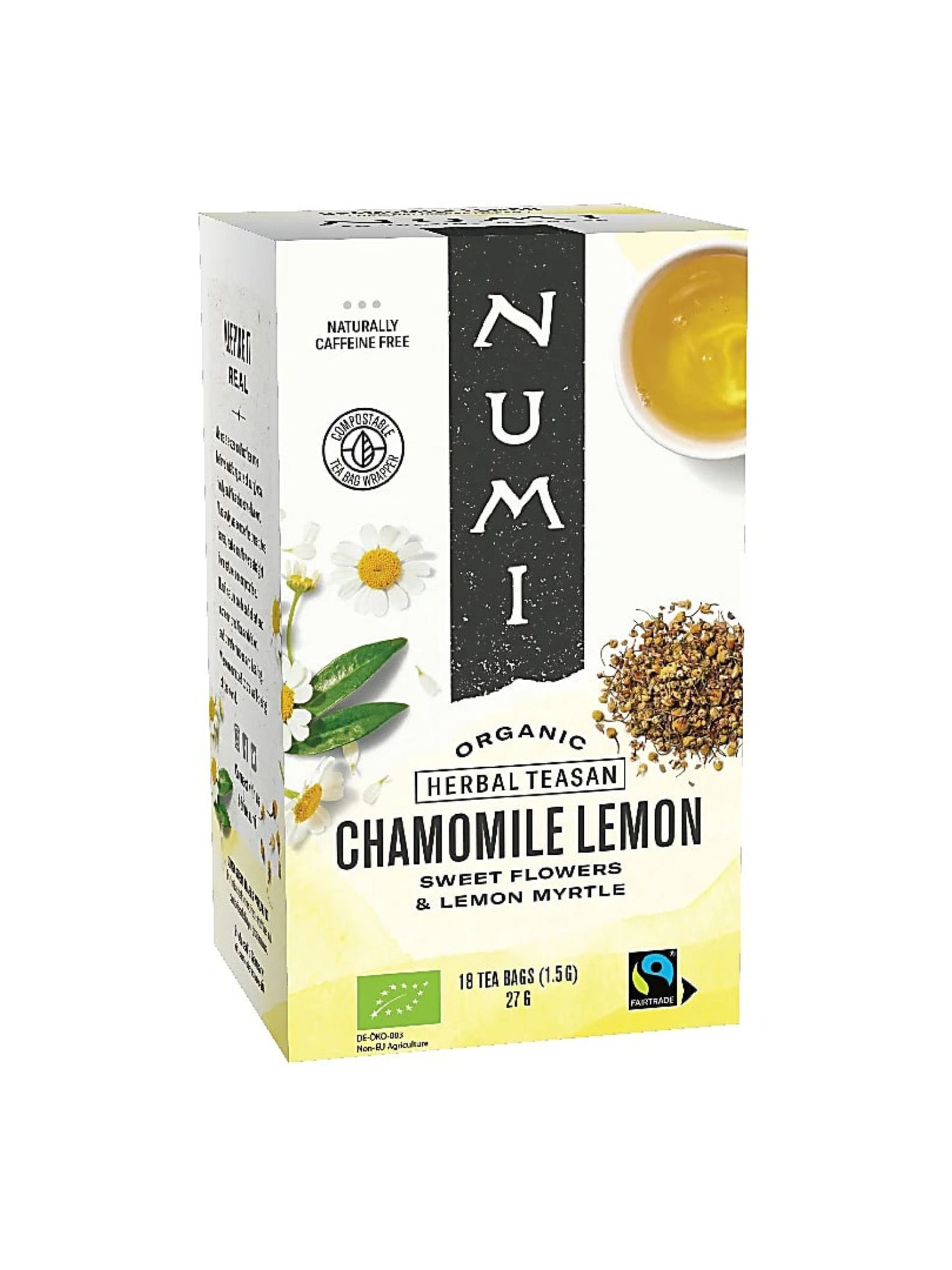 Chamomile Lemon Organic Herbal Tea Numi