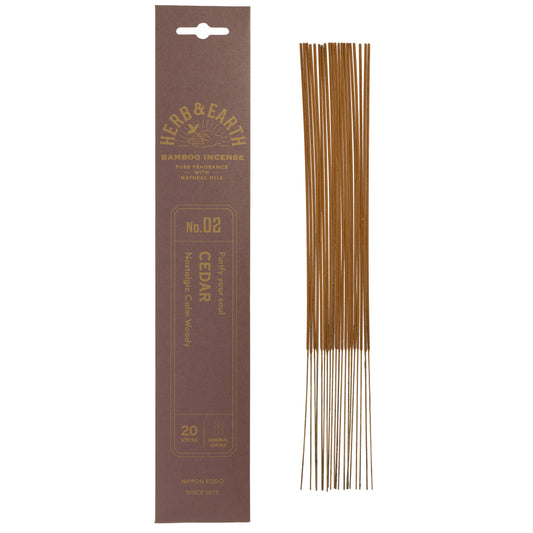 Cedarwood Incense Sticks Nippon Kodo
