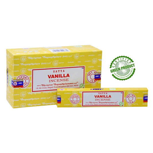 Vanilla Incense Sticks Satya