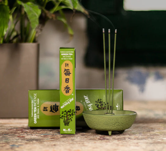Green Tea Incense Sticks Morningstar