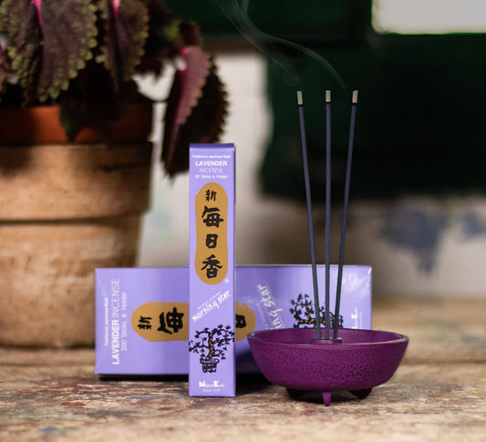 Lavender incense sticks Morningstar