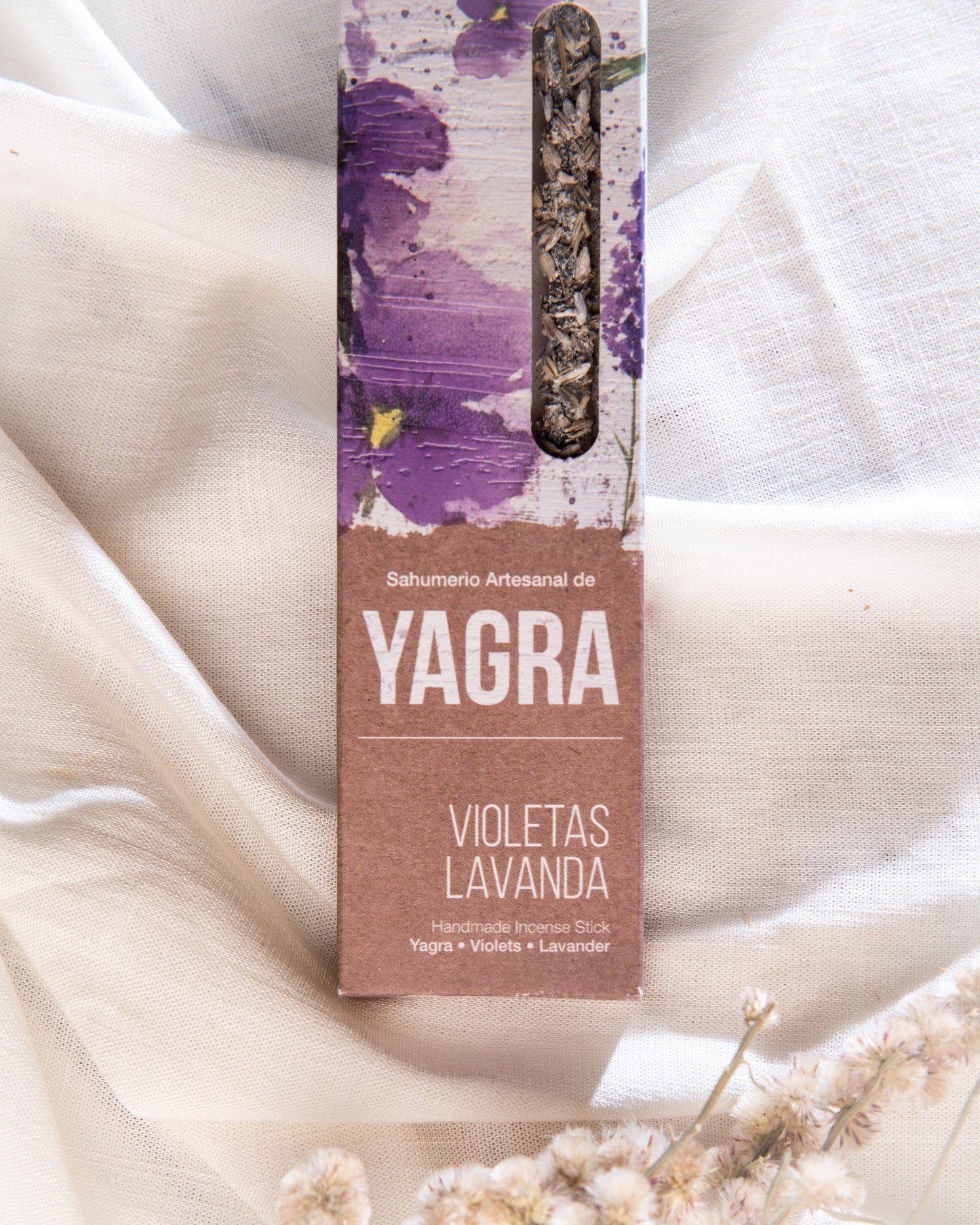 Yagra, Viol & Lavendel rökelsepinnar Sagrada Madre