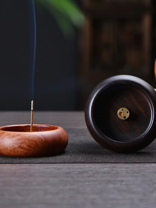 Buddha Sandalwood incense holder