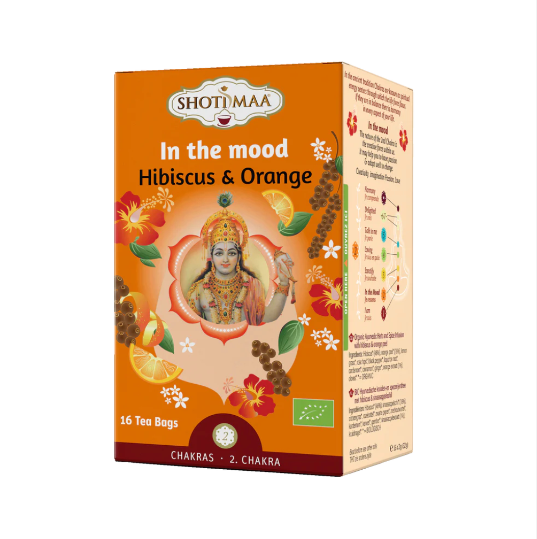 Hibiscus & Orange Organic Herbal Tea Shotimaa