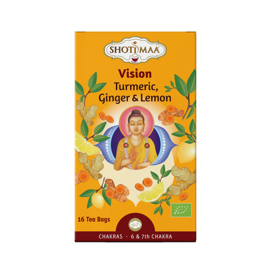 Tumeric, Ginger & Lemon Organic Herbal Tea Shotimaa