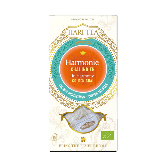 Harmony Golden Chai Organic Herbal Hari Tea
