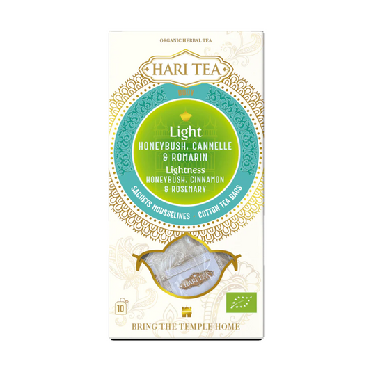 Light Honeybush, Cinnamon & Rosemary Organic Herbal Hari Tea