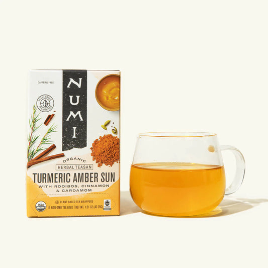 Turmeric Amber Sun Organic Herbal Tea Numi