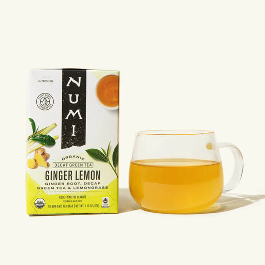 Ginger Lemon Organic Herbal Tea Numi