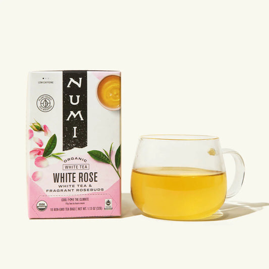 White Rose Organic Herbal Tea Numi