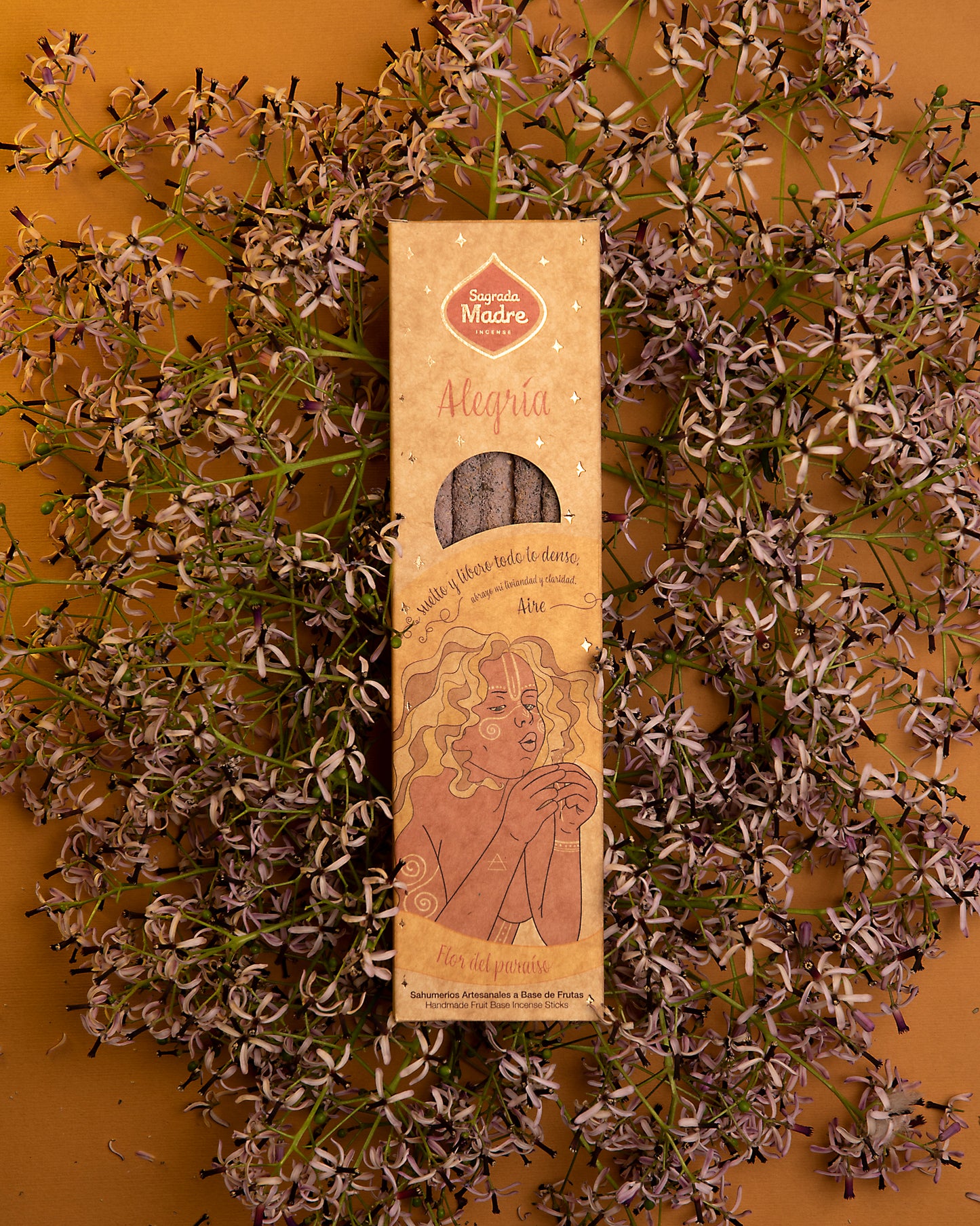 Air Element Paradise flower incense sticks Sagrada Madre