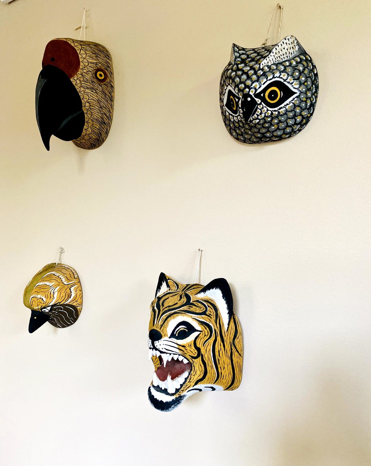 Uggla Spirit Animal Mask - Chané Local Craftmanship