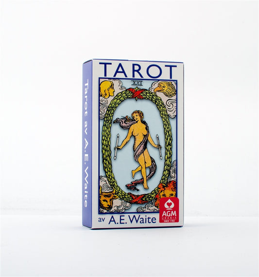 AE Waite Tarot (paperback) Blue Edition