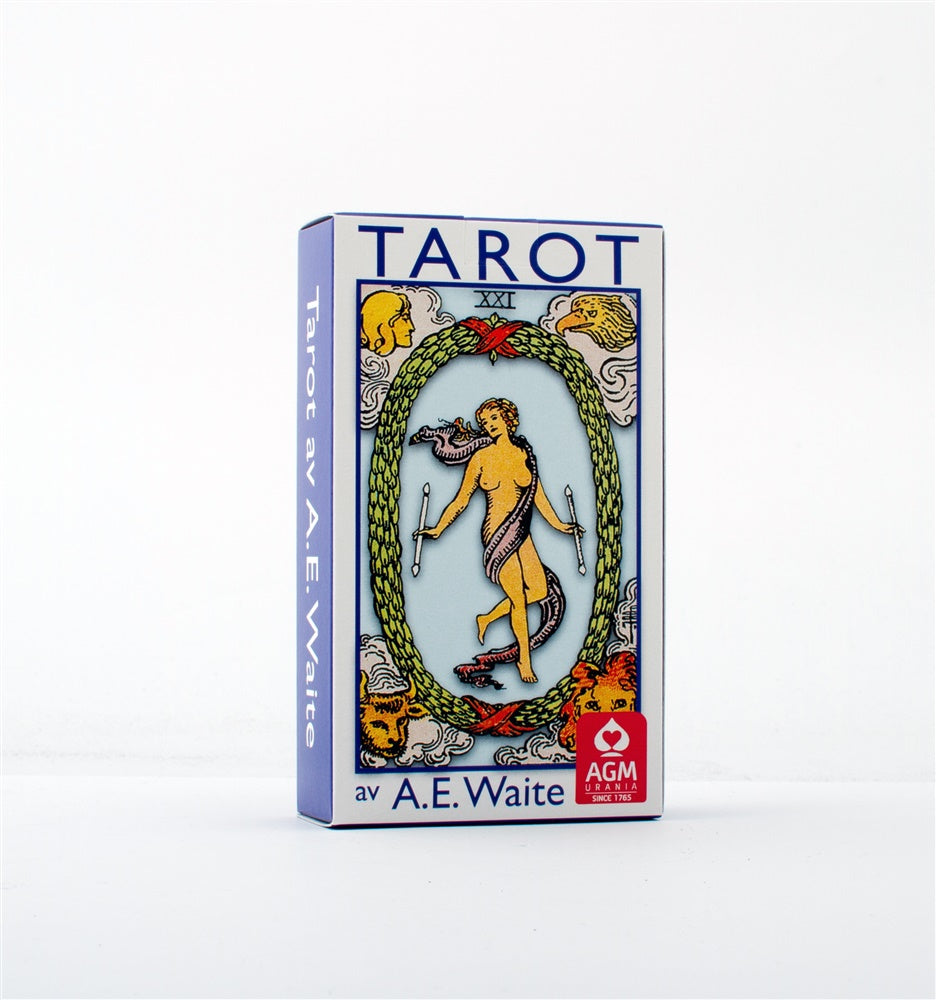 A.E Waite Tarot Cards (pocket) Blue Edition